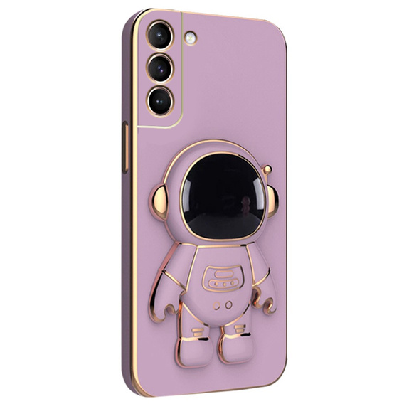 Etui do Samsung Galaxy S23, Astronaut, fioletowe