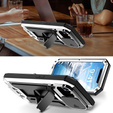 Etui pancerne do iPhone 16E, R-JUST, srebrne