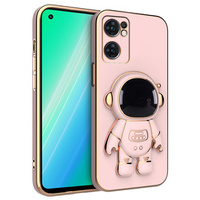 Etui do Oppo Reno 7 5G, Astronaut, różowe