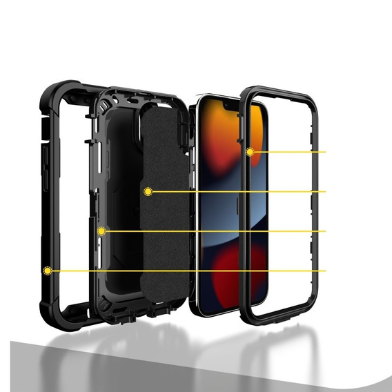 Etui Armor Ring do iPhone 13, Black