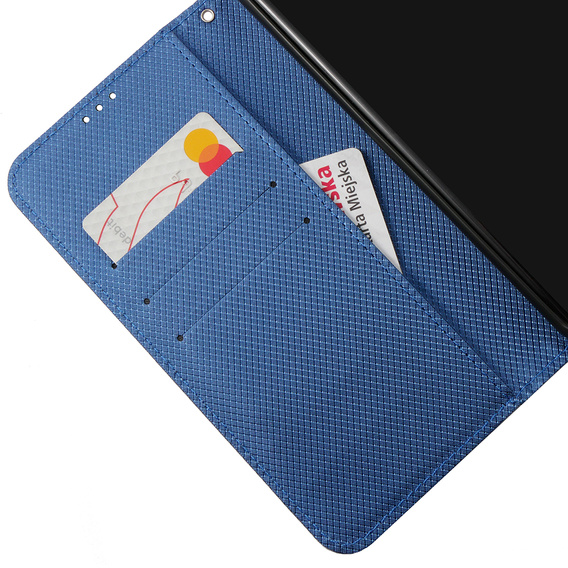 Etui z klapką do Realme 11 Pro 5G / Pro+ 5G, Wallet Smart Magnet, niebieskie