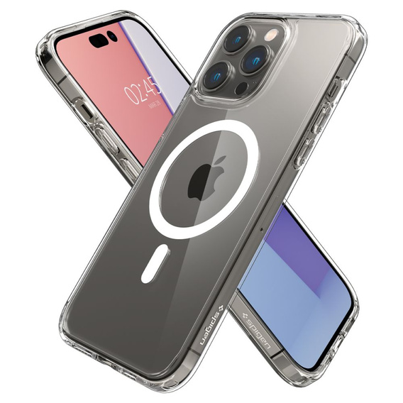 Etui Spigen do iPhone 14 Pro, Ultra Hybrid Mag MagSafe, White