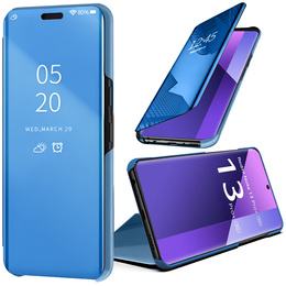 Etui do Xiaomi Redmi Note 13 Pro+, Clear View, niebieskie