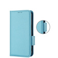 Etui z klapką do Xiaomi Redmi Note 12 5G / POCO X5 5G, Wallet Litchi Magnet, niebieskie