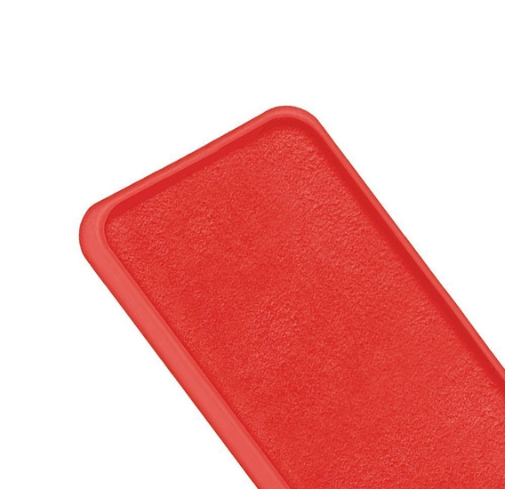 Etui do Xiaomi Mi 11i / POCO F3, Silicone Lite, czerwone