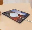 Etui do Samsung Galaxy Z Fold6 5G– magnetyczne z włókna aramidowego, pomarańczowe