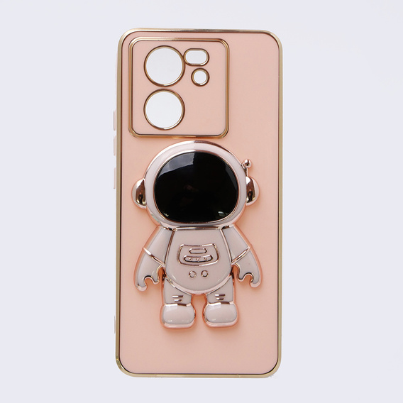 Etui do Xiaomi 13T / 13T Pro, Astronaut, różowe rose gold