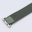 Pasek Nylonowy do Apple Watch 1/2/3/4/5/6/7/8/9/10/11/SE Ultra 1/2/3 42/44/45/46/49mm, Zielony