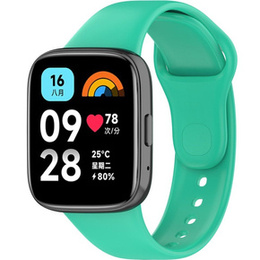 Pasek Silikonowy do Xiaomi Redmi Watch 3 Active, Miętowy