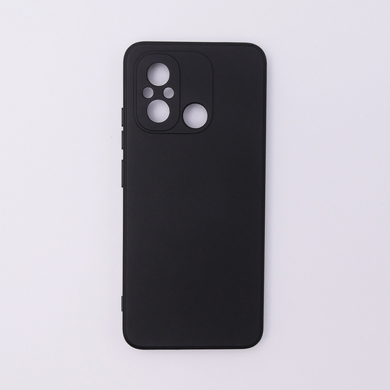 Etui do Xiaomi Redmi 12C, Silicone Lite, czarne