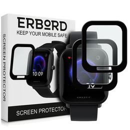 2x Szkło Hybrydowe ERBORD do Amazfit BIP U PRO