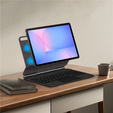 Etui z klawiaturą do Samsung Galaxy Tab S10 FE Magnetic Keyboard Touchpad - czarne