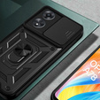 Etui pancerne do Oppo A78 4G, CamShield Slide, czarne