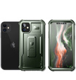 Etui pancerne do iPhone 11, Dexnor Full Body, zielone