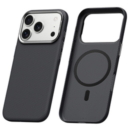 Etui SULADA do iPhone 17 Pro z MagSafe – tytanowe czarne