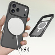 Etui do iPhone 17 Pro, Matt Case, do MagSafe, matowe czarne