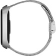 Pasek Bransoleta Milanese do Xiaomi Mi Band 3 / Mi Band 4, Srebrny