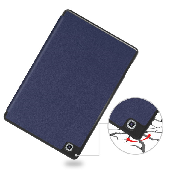Etui do Samsung Galaxy Tab S6 Lite 10.4" 2020/2022/2024, z miejscem na rysik, granatowe