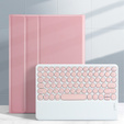 Etui z klawiaturą do iPad Air 10.9" 2022/2020 (5/4 gen.) / Pro 11" 2021/2018 (3/1 gen.), Pen Slot, różowe rose gold