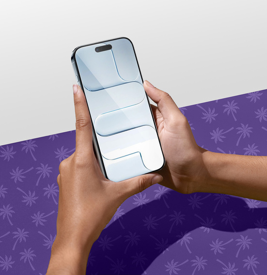 Szkło Hartowane Prywatyzujące Shy Palm do iPhone Air