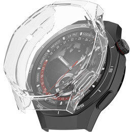 2w1 Etui z Osłoną na ekran do Huawei Watch GT 5 Pro 46mm, Przezroczyste