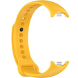 Pasek Silikonowy do Xiaomi Smart Band 10 / 9 / 8, Żółty