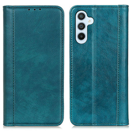 Etui do Samsung Galaxy A26, Wallet Litchi Leather, zielone