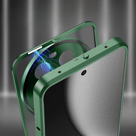 Etui do Xiaomi 15 Ultra, Frame Case, zielone