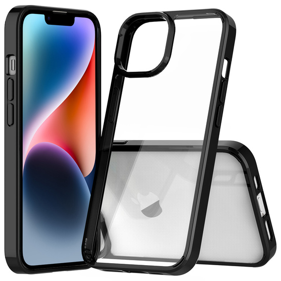Etui Hybrid do iPhone 14, Matte Black