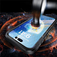 Etui do iPhone 17, Shockproof, ze szkłem, do MagSafe, czarne