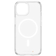 OUTLET Etui PanzerGlass do iPhone 15, HardCase MagSafe, przezroczyste