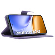 Etui z klapką do Realme 14 5G / Realme 14T 5G, Butterfly, fioletowe