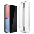 Spigen Glas. ”EZ FIT” Szkło Hartowane prywatyzujące do iPhone 15 Pro Max
