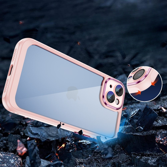 Etui do iPhone 14, ERBORD Impact Guard, różowe