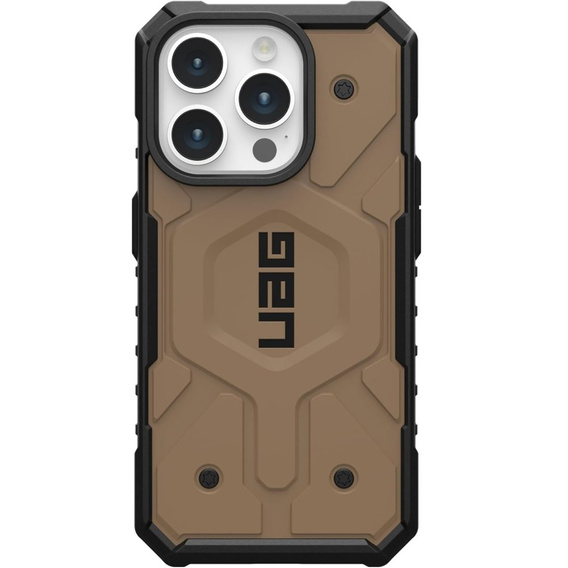 Etui Urban Armor Gear do iPhone 15 Pro, Pathfinder MagSafe, brązowe