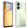 Etui do Xiaomi Redmi 13C, Anti-Shock, przezroczyste + Szkło 9H