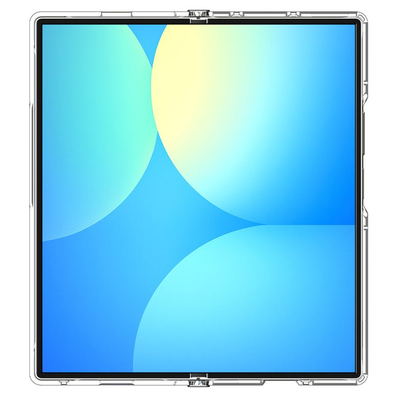 Etui Spigen do Samsung Galaxy Z Fold7, Ultra Hybrid Pro Mag MagSafe, Clear / White
