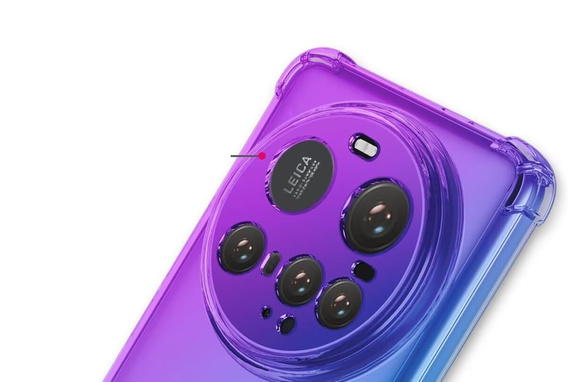 Etui Gradient Dropproof do Xiaomi 15 Ultra, Fioletowe / niebieskie