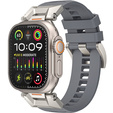 Pasek do Apple Watch 1/2/3/4/5/6/7/8/9/10/11/SE Ultra 1/2/3 42/44/45/46/49mm, Szary