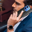 Etui z klapką do Xiaomi Redmi 15C 4G/LTE, Crazy Horse Wallet, czarne