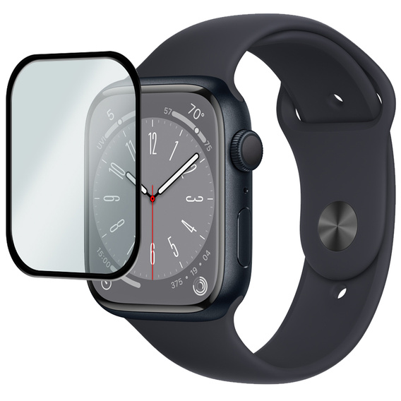2x Szkło Hybrydowe ERBORD do Apple Watch 7/8/9 45mm