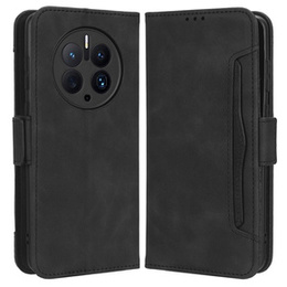 Etui z klapką do Huawei Mate 50 Pro 4G, Card Slot, czarne