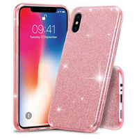 Etui Glitter Case do iPhone XR, Pink