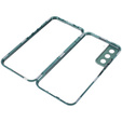 Etui do Samsung Galaxy S21, Magnetic Dual Glass, zielone