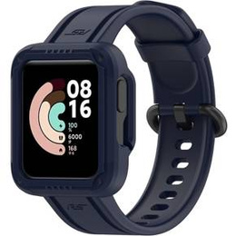 Pasek + Etui do Xiaomi Redmi Watch 2 Lite / Xiaomi Mi Watch Lite, Granatowy