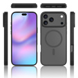 Etui do iPhone 17 Pro, Matt Case, do MagSafe, matowe czarne