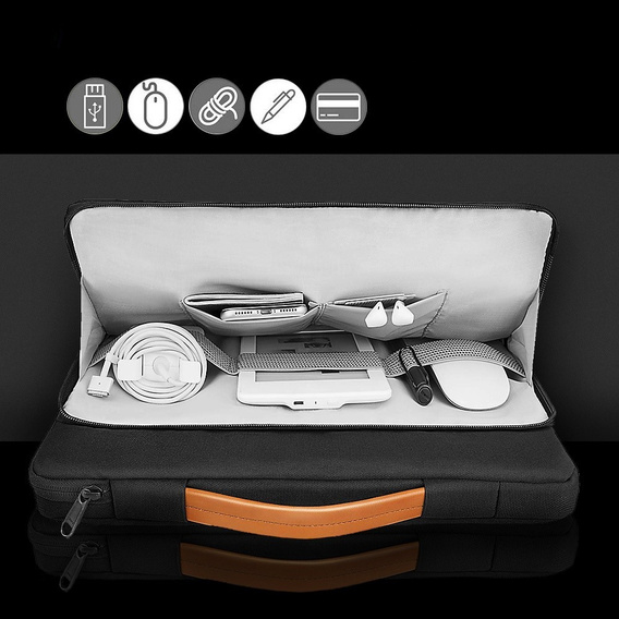 Torba na laptopa 13–14 cali – elegancja i ochrona w jednym - Czarna