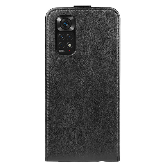 Etui z klapką do Xiaomi Redmi Note 11/11S, Flip, czarne