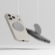 Etui Ringke do iPhone 17 Pro, Silicone MagSafe, Stone