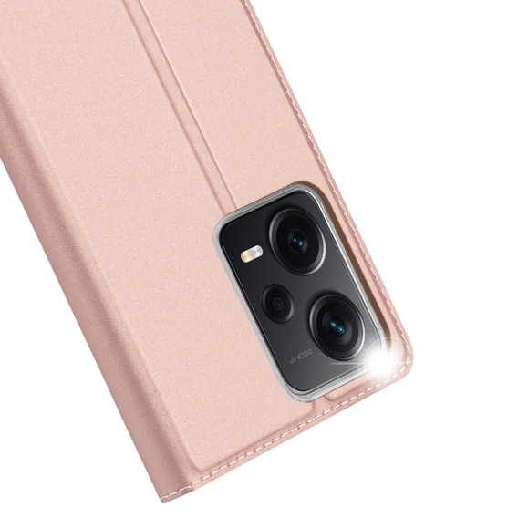 Etui Dux Ducis do Xiaomi Redmi Note 12 Pro+ 5G, Skinpro, różowe rose gold